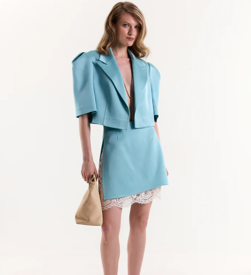 KRISTINA LAPTSO Malibu turquoise suit
