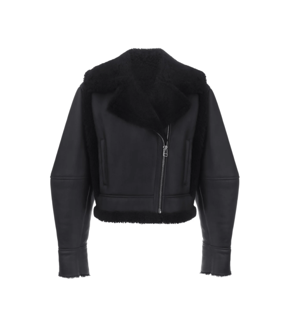 KULAKOVSKY Iconic Short Sheep Jacket Black