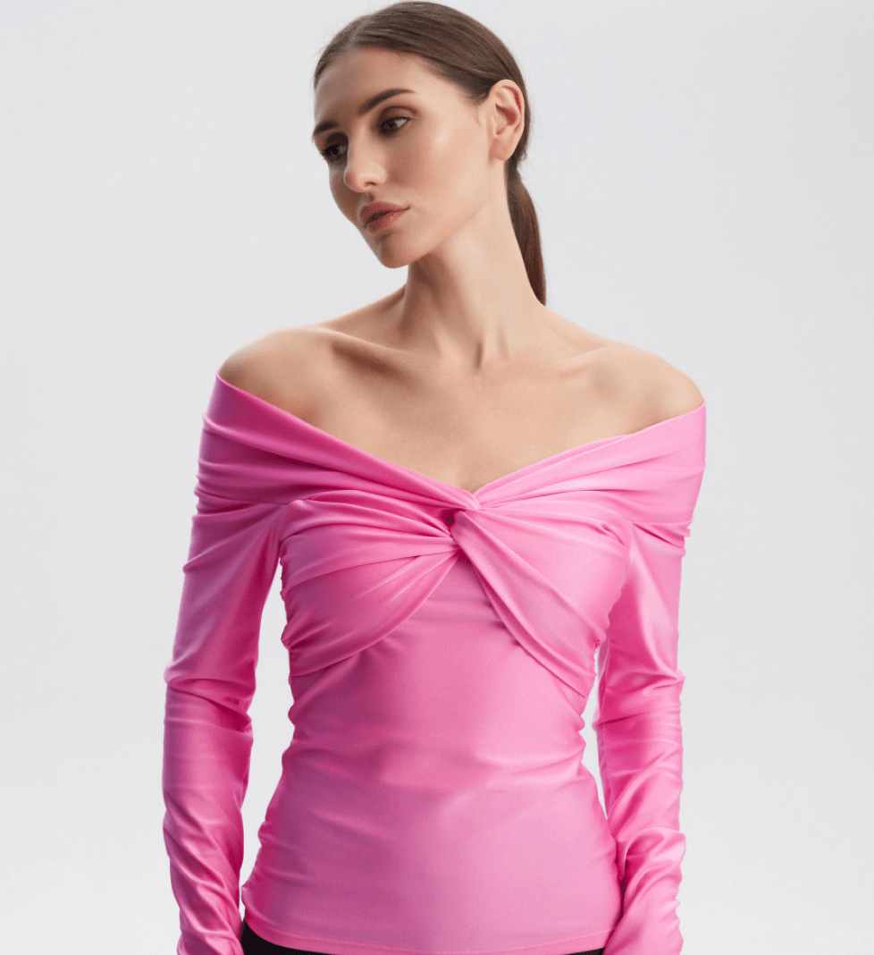LA MARE Pink top Mila