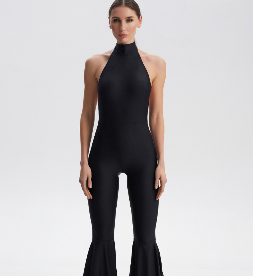 LA MARE Jumpsuit black Sandra