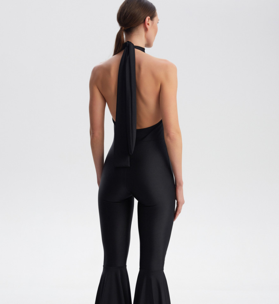 LA MARE Jumpsuit black Sandra