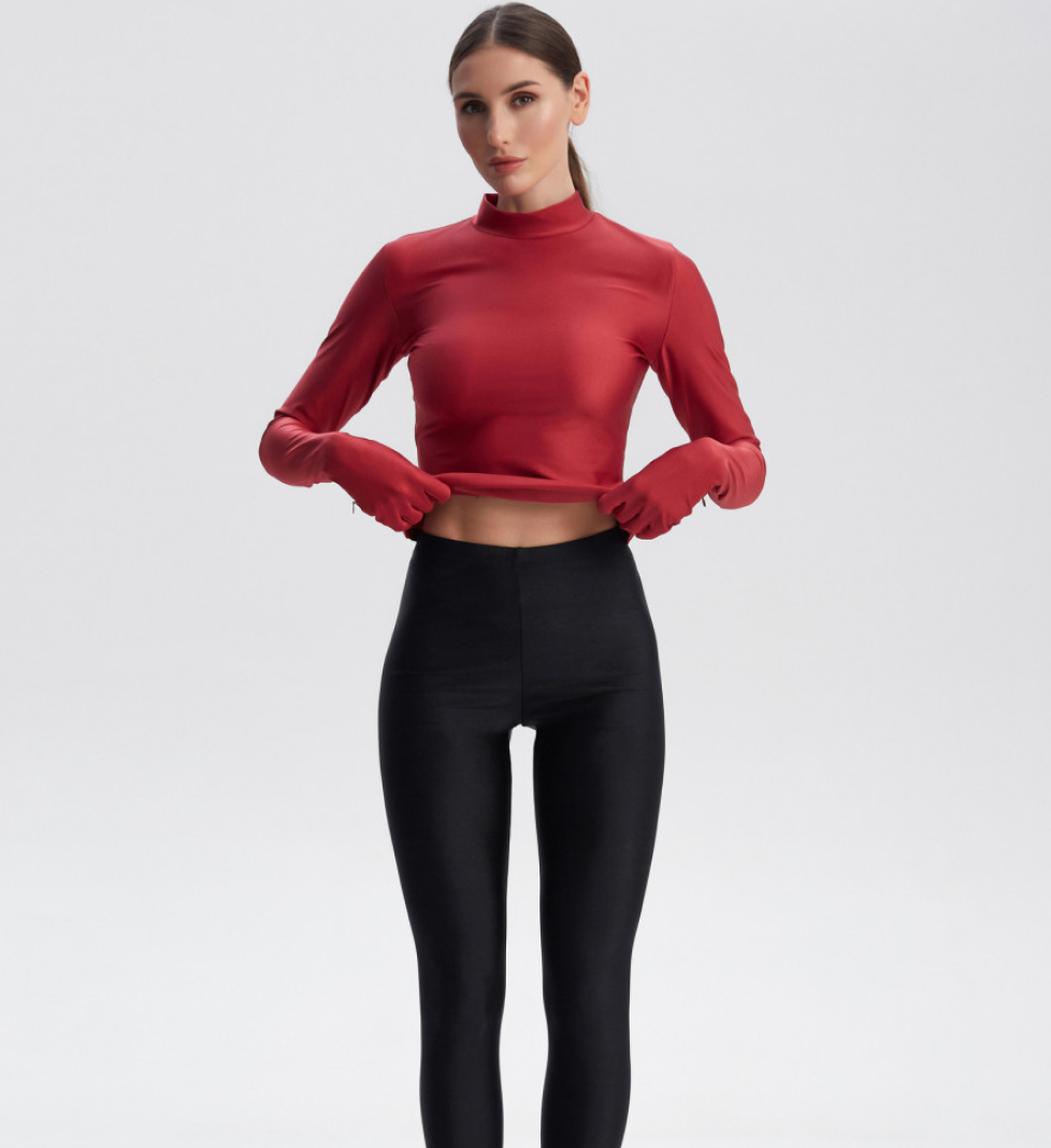 LA MARE Black leggins Julia