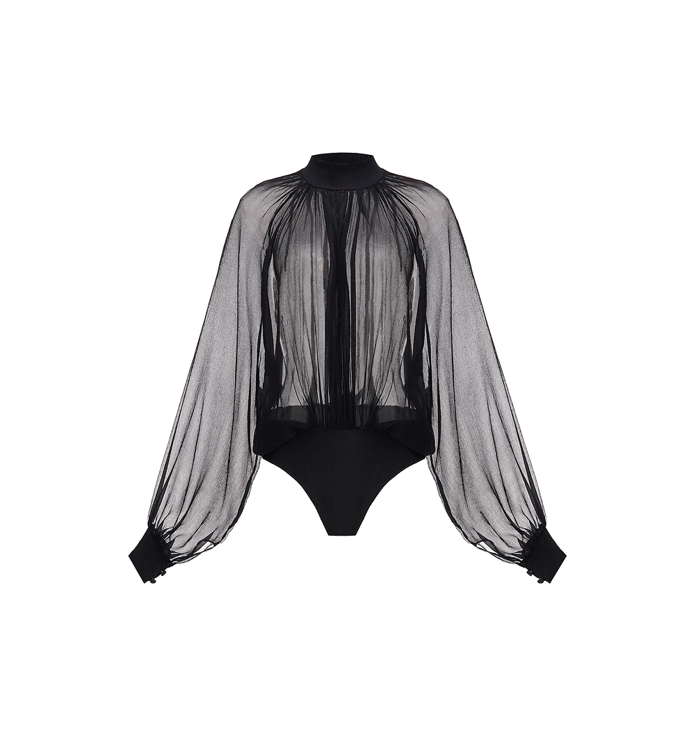Le Charmie Blouse Noir black