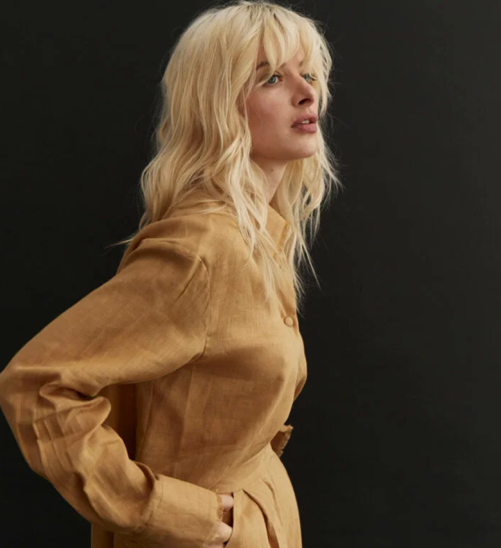 Le Charmie Barthelemy linen suit