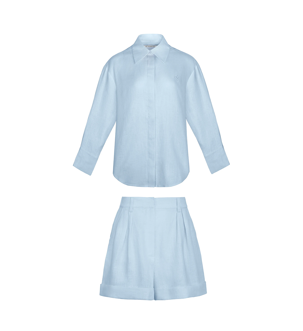 Le Charmie Riviera blue suit
