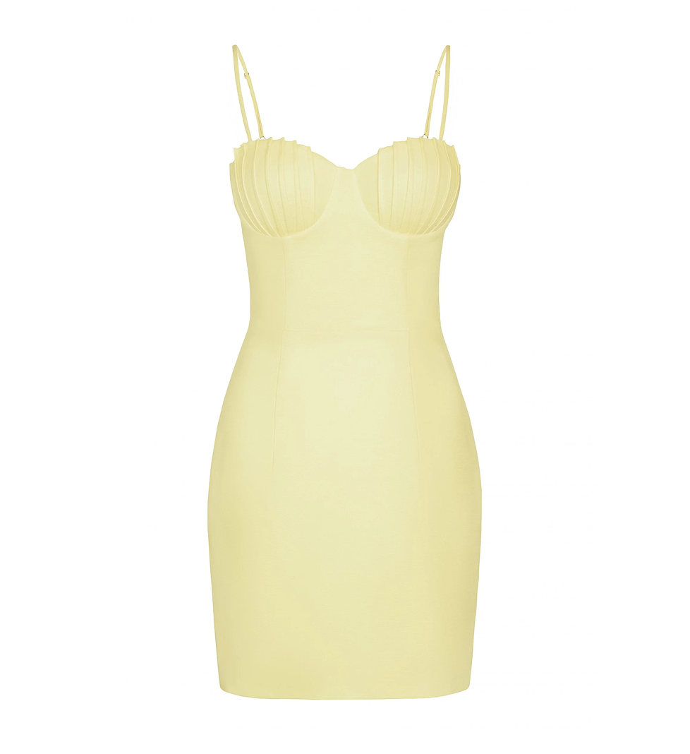 Le Charmie Margot Limonade dress