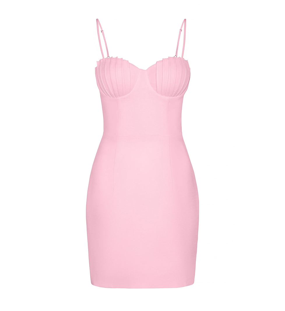 Le Charmie Margot Rose dress