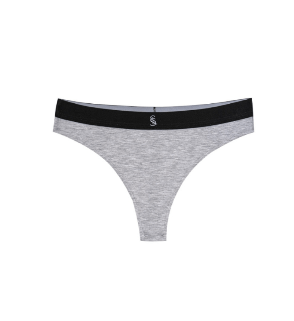 L'essence Studio Thongs Modal Grey