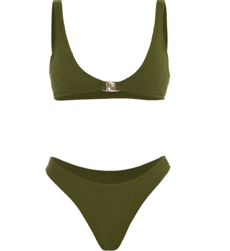 L’essence Studio Swimsuit KEIRA Pesto