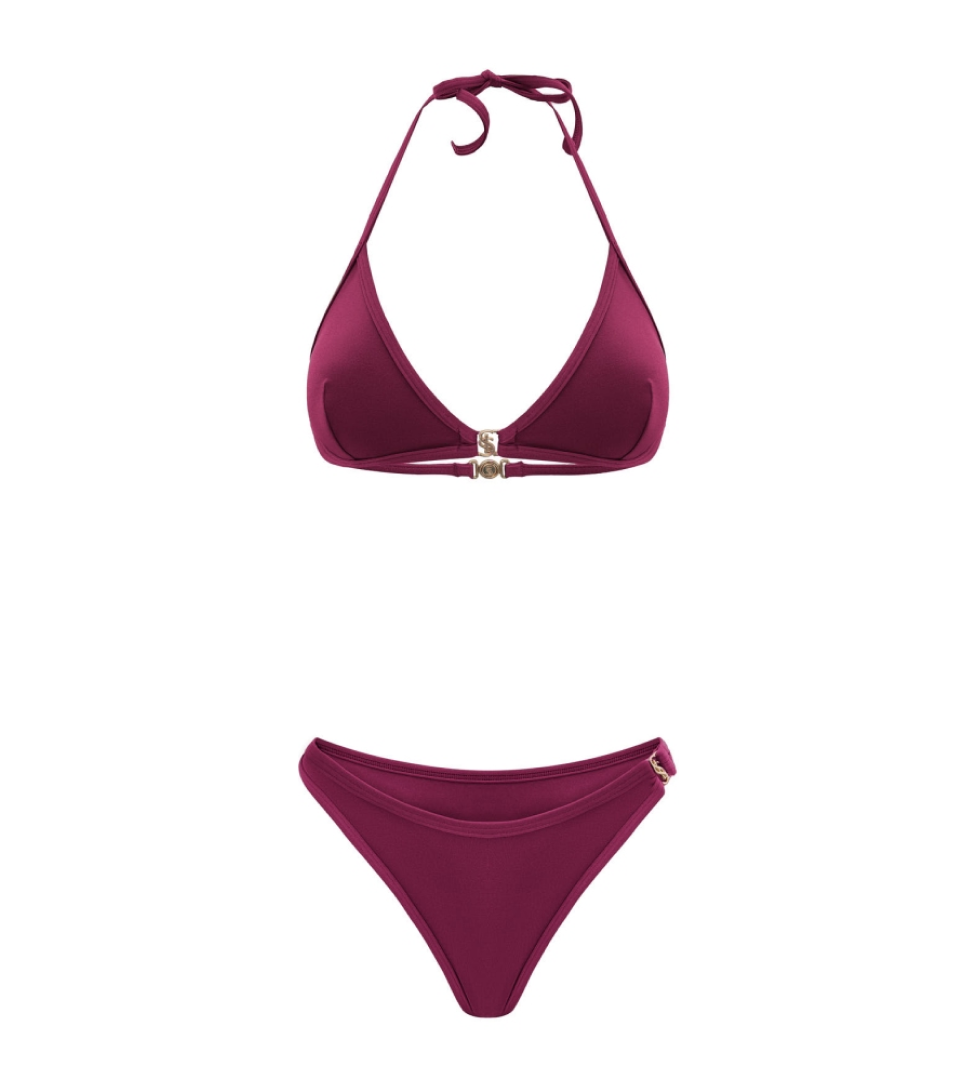 L’essence Studio Swimsuit MIA BURGUNDY