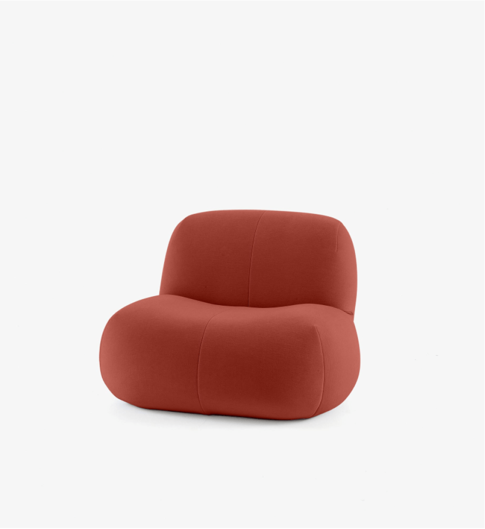 Ligne Roset Pukka Armchair terracotta