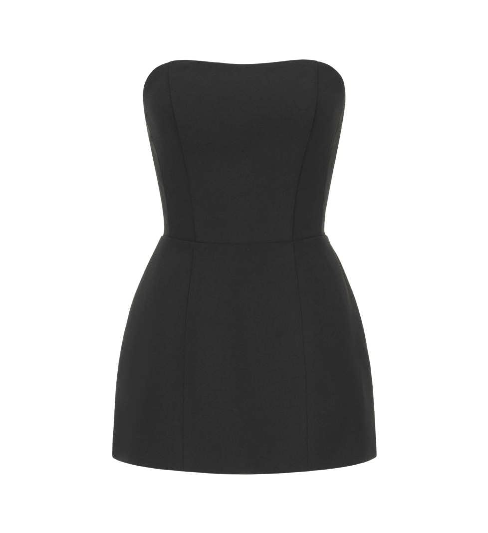 LILI MAGER Elongated corset black