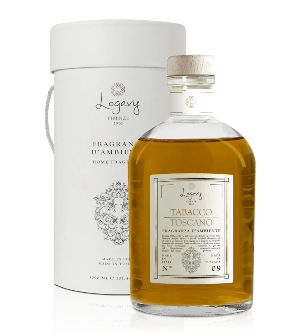 Logevy Firenze Aroma diffuser MAGNUM 3000 ML Tabacco Toscano (Tuscan Tobacco)