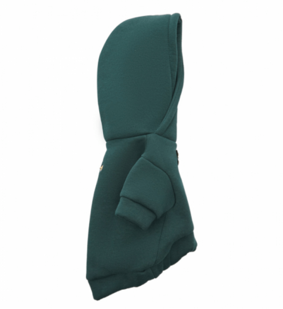 MALTIPOO Hoodie 2 Paws Green