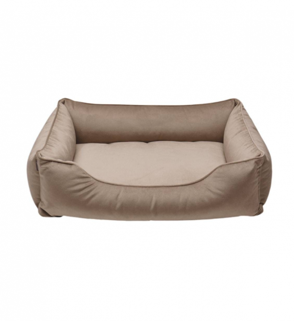 MALTIPOO Fabric Lounger Brown