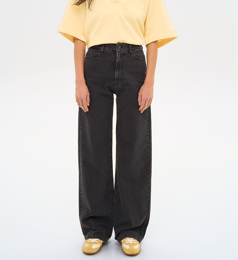 Match Denim Black Baggy Jeans
