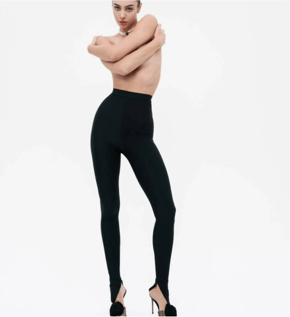 MERISTRUSS leggings with functional slits