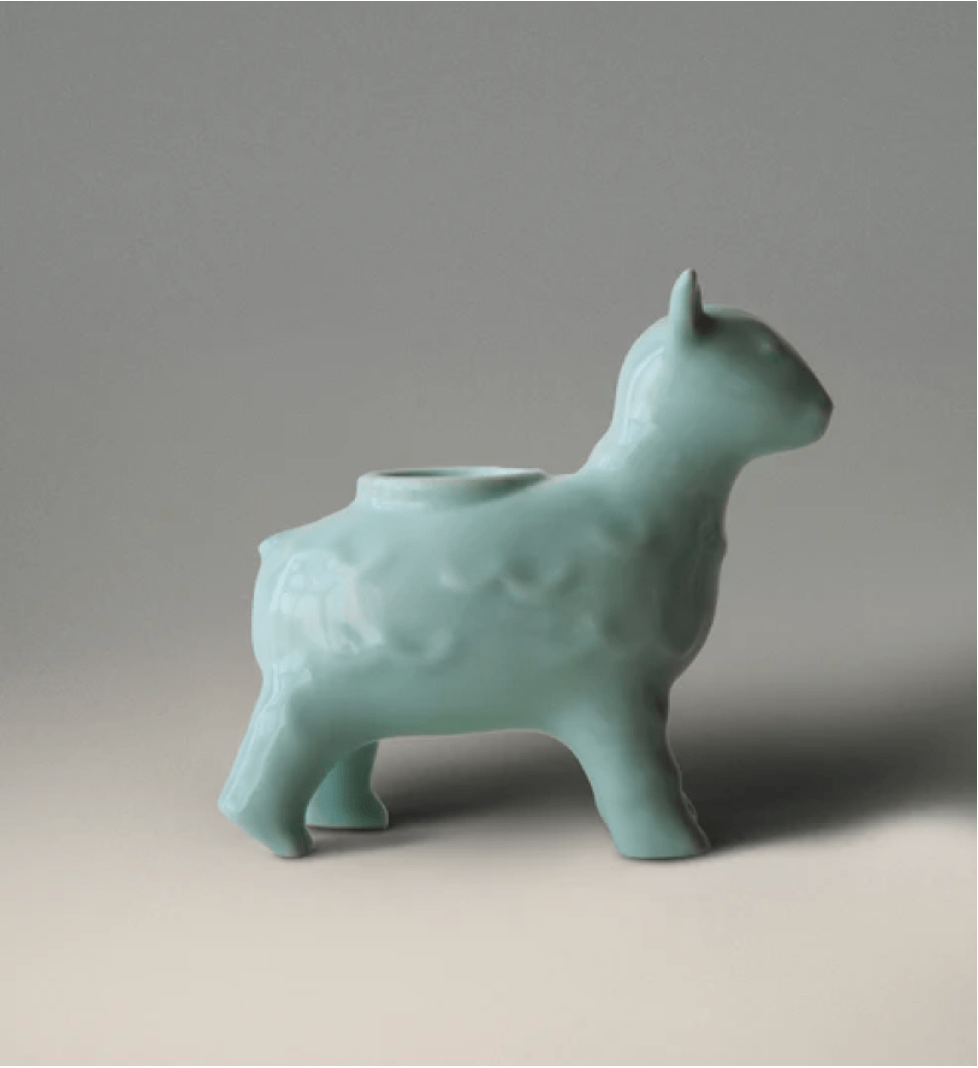 NADRA Candle holder Sheep Wave Mini