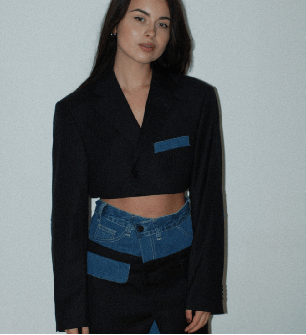 NEARON STUDIO Blazer skirt 002