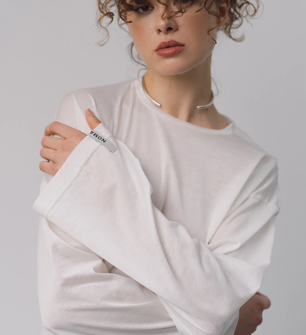 Long sleeve white Noma Studio