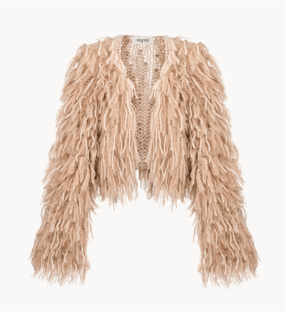 NYNI Cardigan Gunia beige