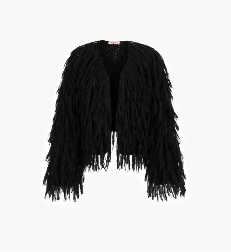 NYNI Cardigan Gunia black
