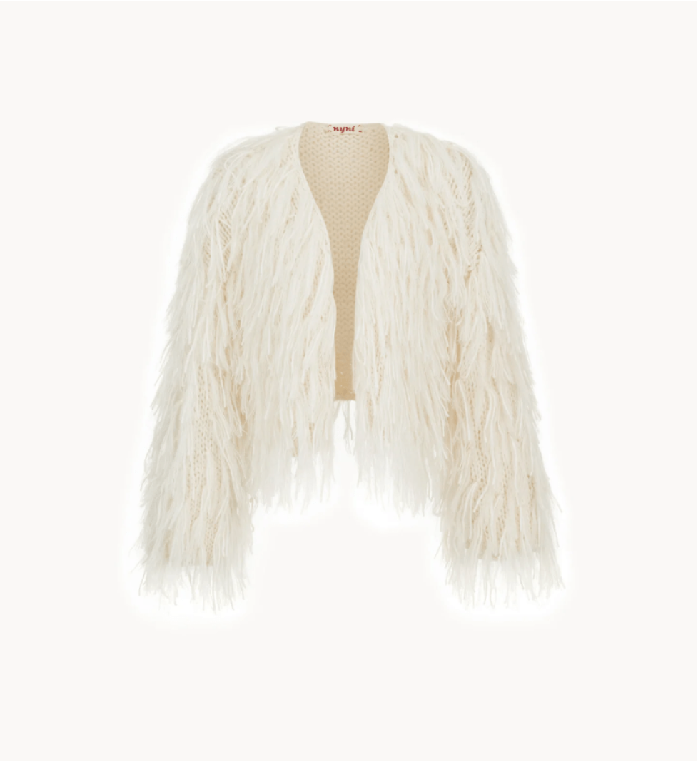 NYNI Cardigan Gunia milk
