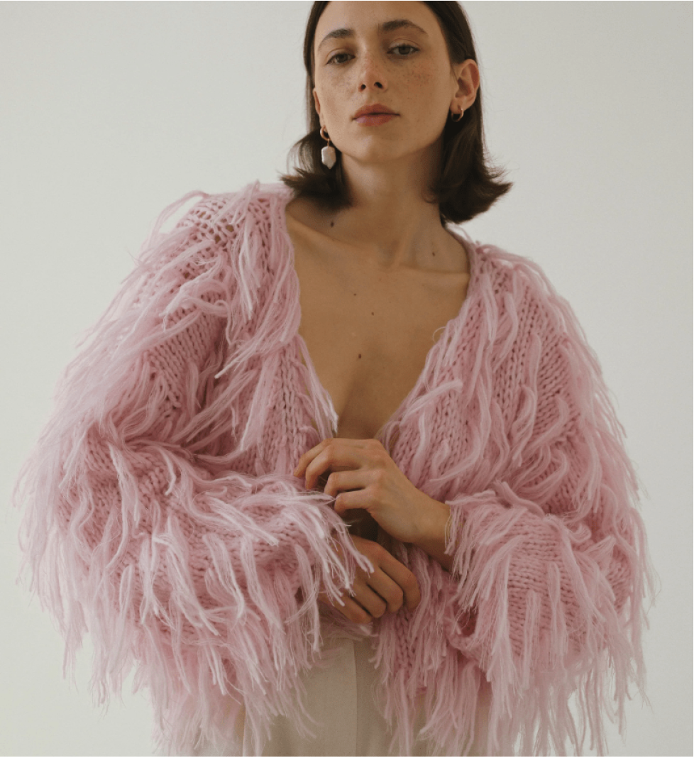 NYNI Cardigan Gunia pink