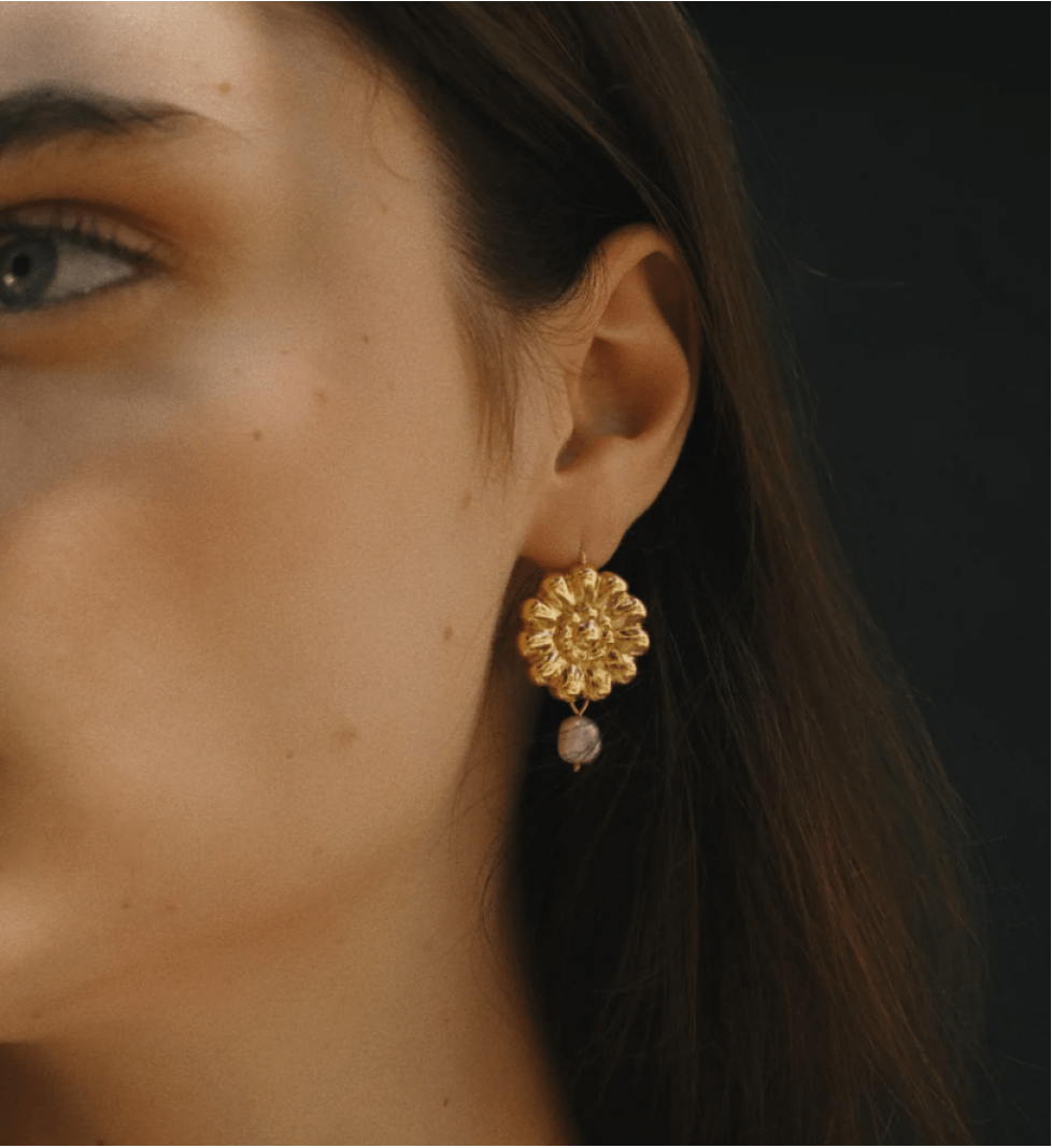 NYNI Earrings Kvitka golden