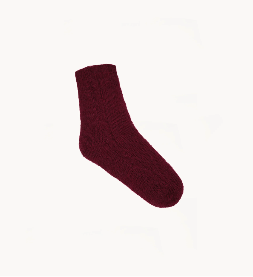 NYNI Socks Air burgundy