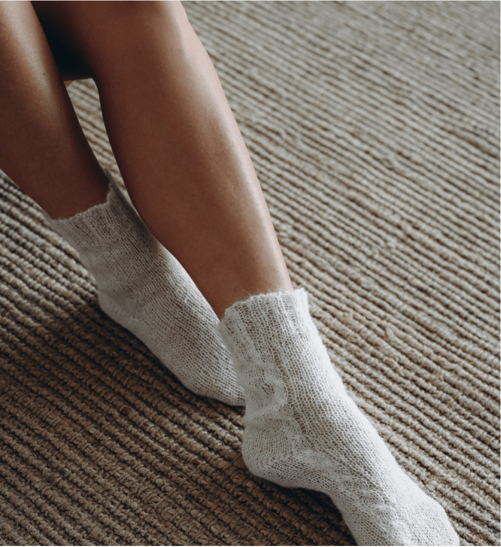 NYNI Socks Air white