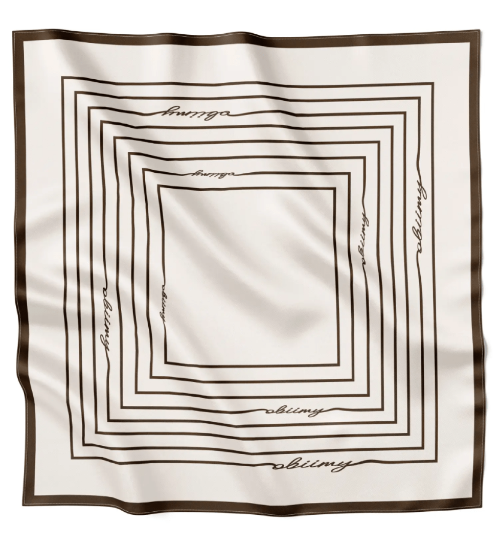 OBIIMY premium silk scarf from scratch