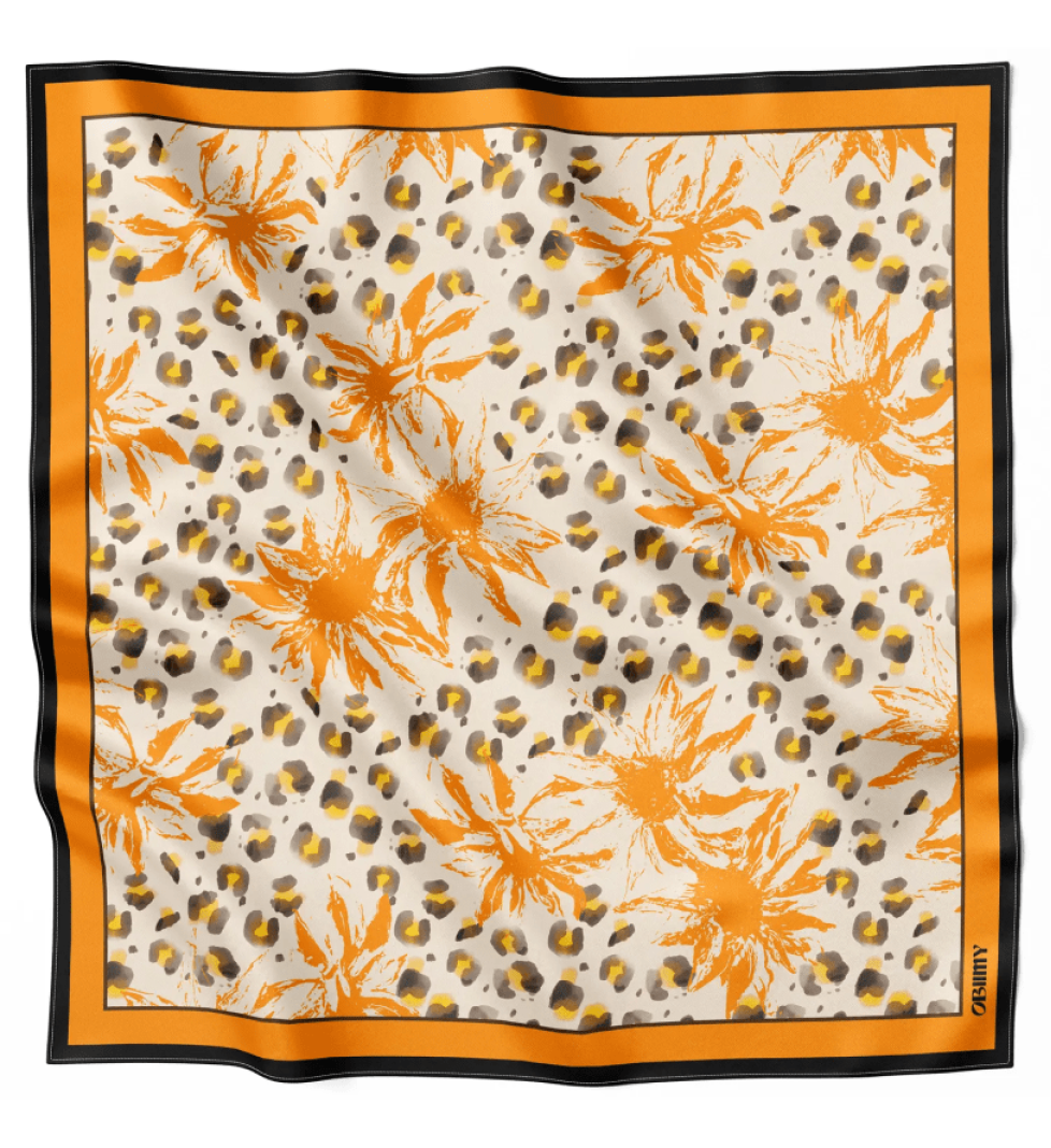 OBIIMY premium silk scarf Gracia