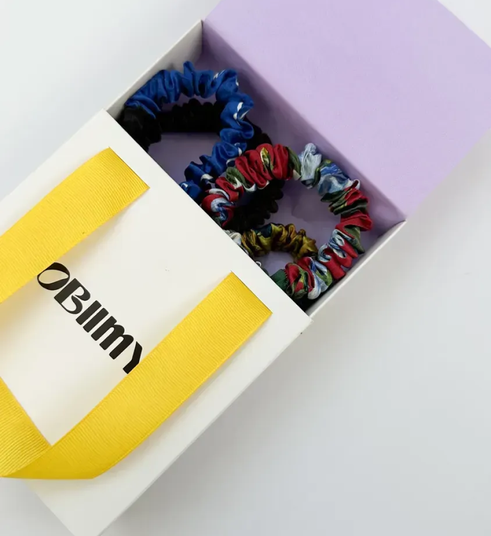 OBIIMY set of 5 silk elastic bands Zero west