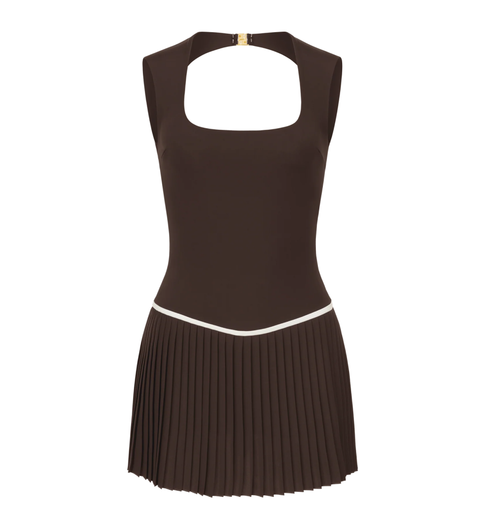 ROAR Birdie dress brown