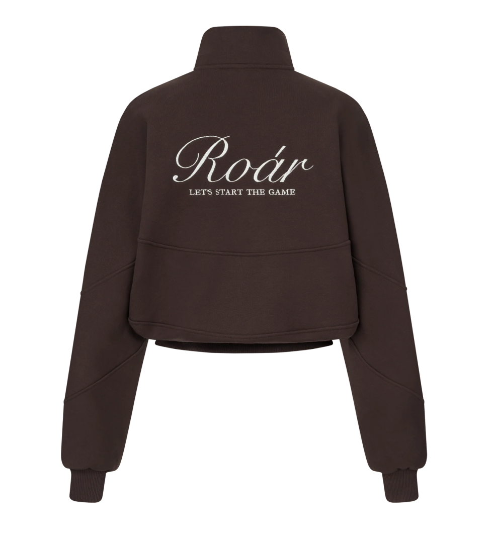 ROAR Clubhouse sweatshirt chocolate