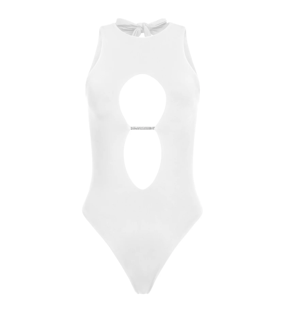 ROAR Biarritz swimsuit white