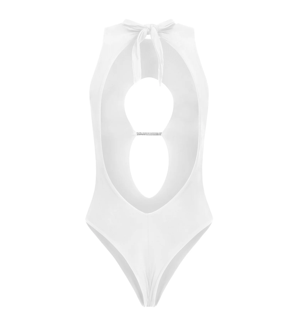 ROAR Biarritz swimsuit white