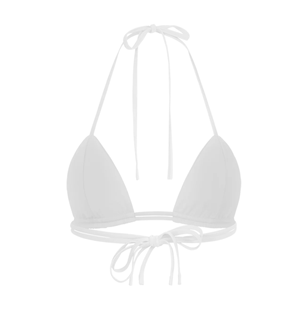 ROAR Lily top white