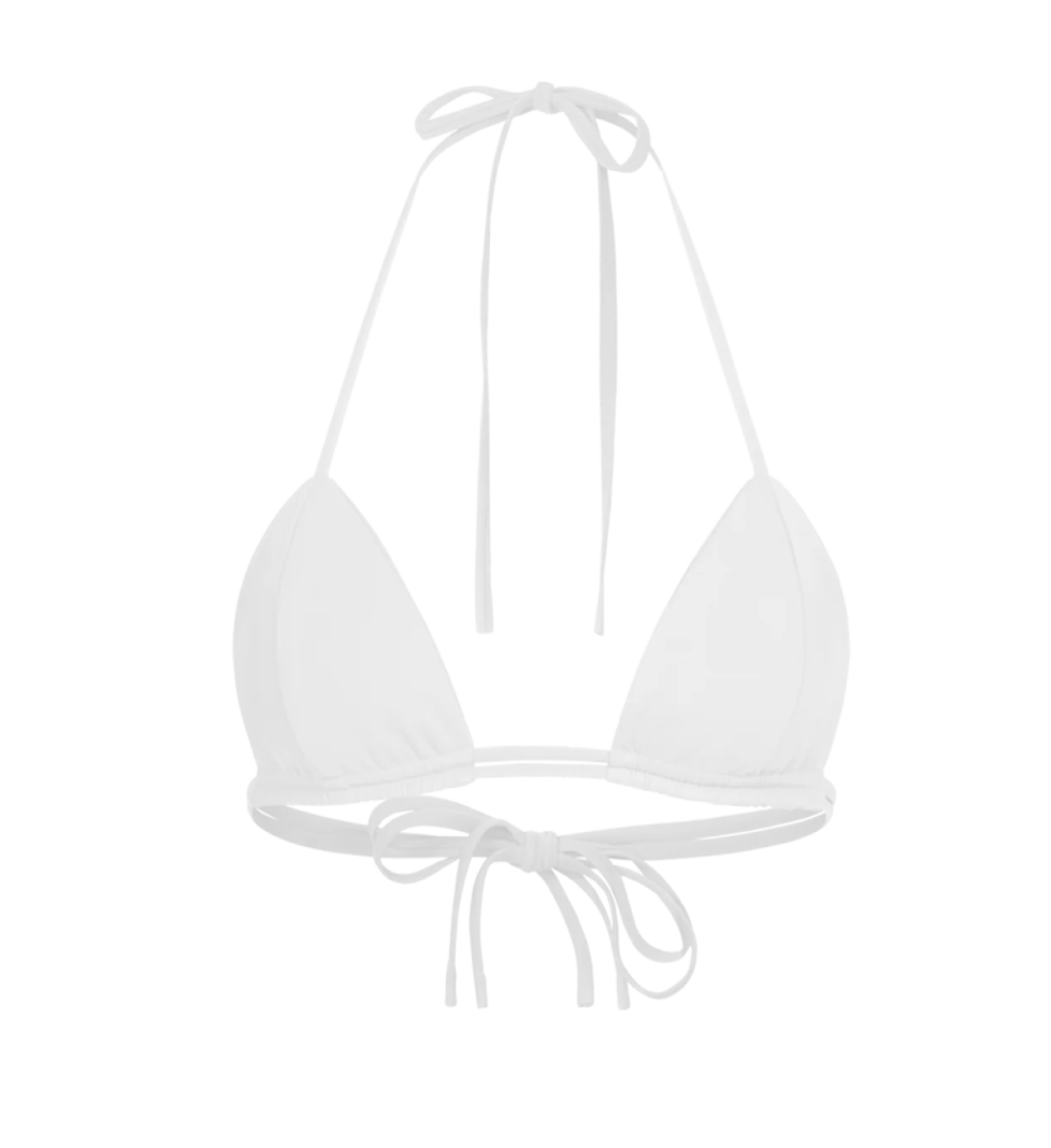 ROAR Lily top white