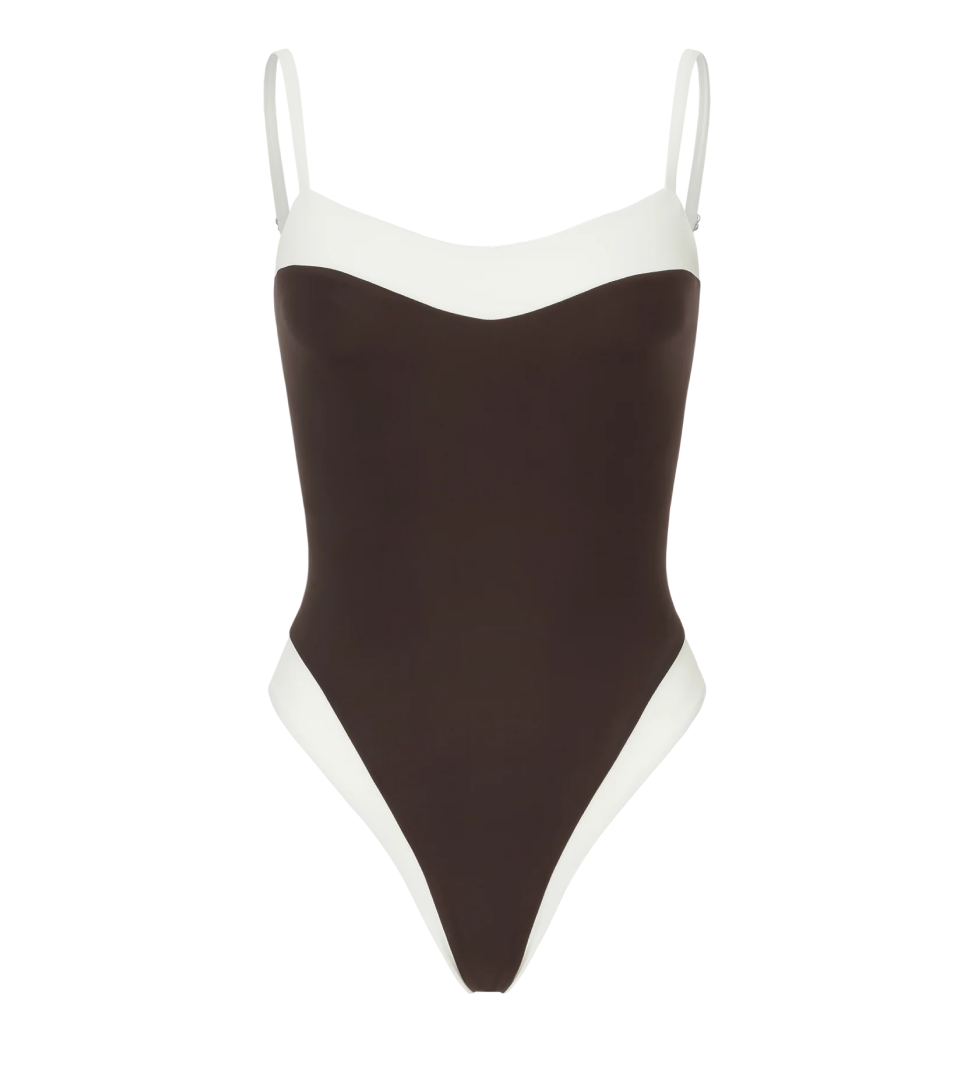 ROAR Late Checkout swimsuit chocolate