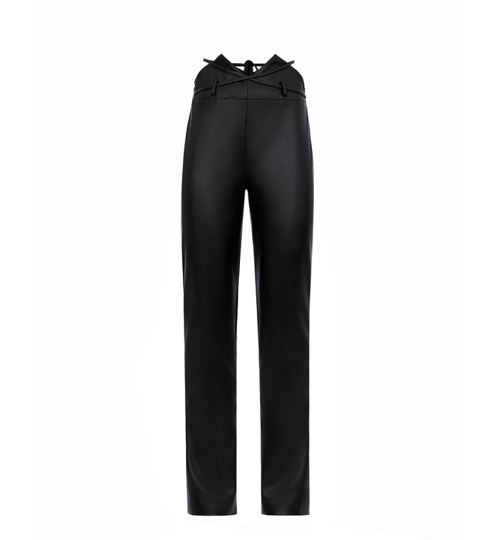 ROSCA Leather pants Graphite