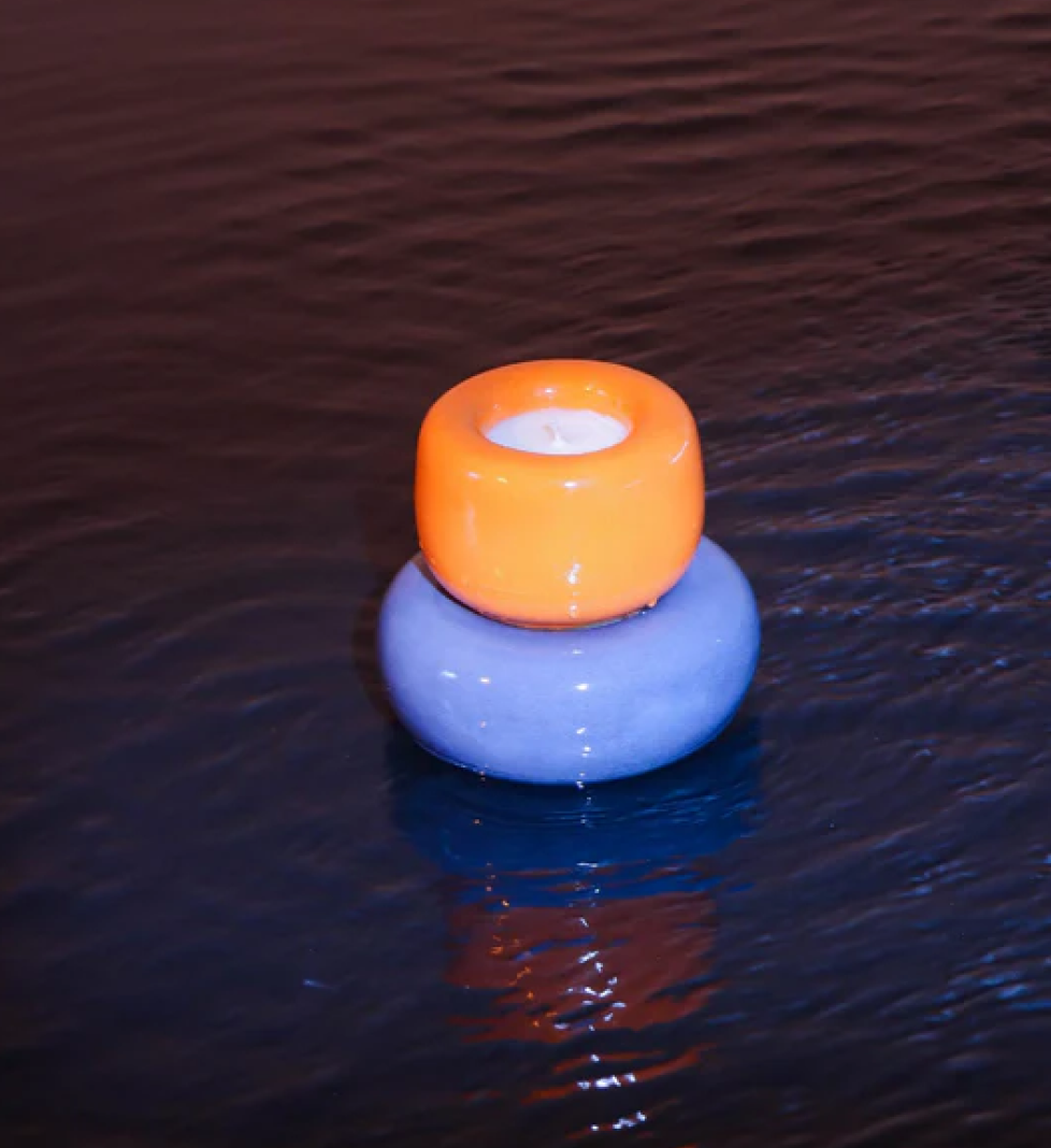 SAVRUK Soy candle BLUE