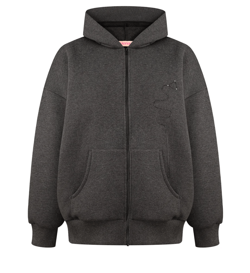 SAYYA Hoodie Snake Grey
