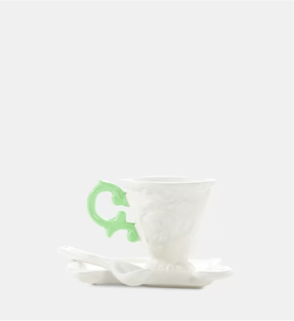 SELETTI Coffee set green