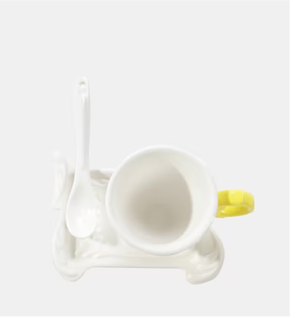 SELETTI Coffee set yellow