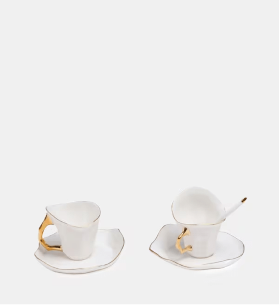 SELETTI Meltdown Coffee Set of 2