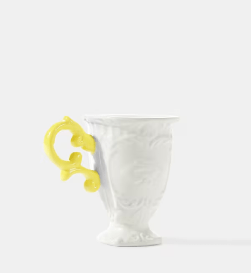 SELETTI Yellow Mug