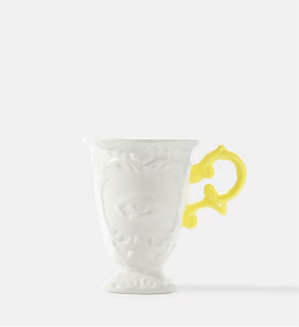 SELETTI Yellow Mug
