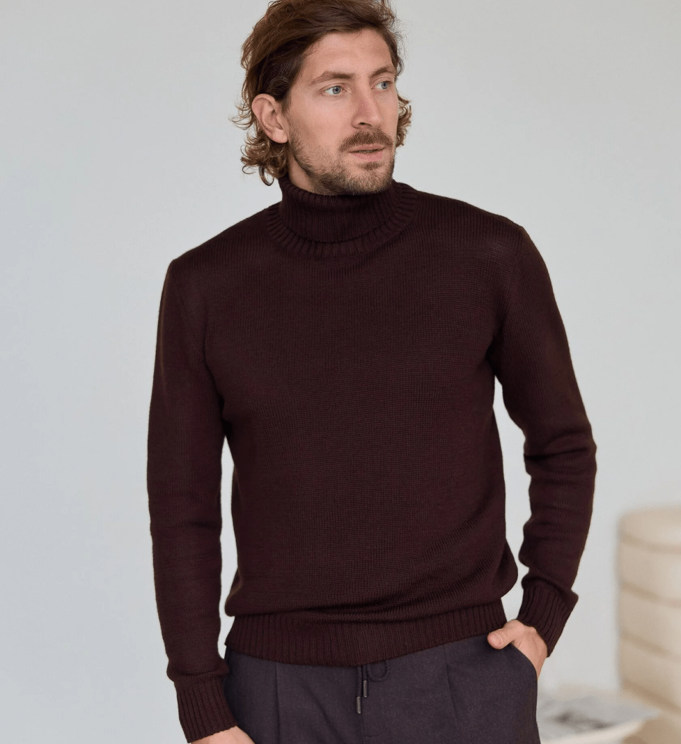 Sweater The SUIT MAN Brown